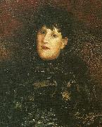 Ernst Josephson portrattan av olga gjorkegren-fahraeus. oil painting